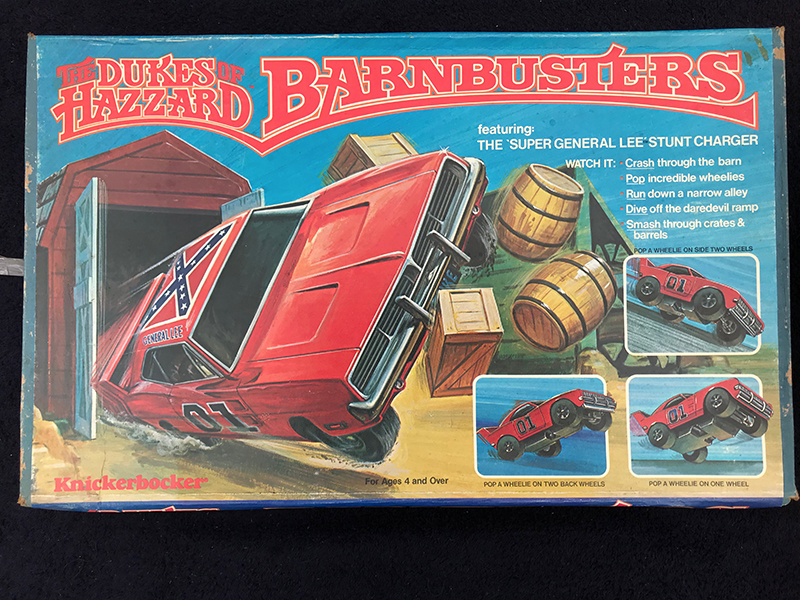 Dukes of Hazzard Barnbuster Set from 1981 by Knickerbocker w/2