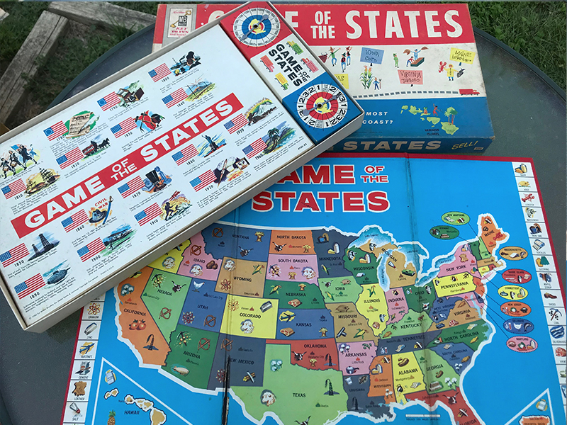 Game of the States, Board Game