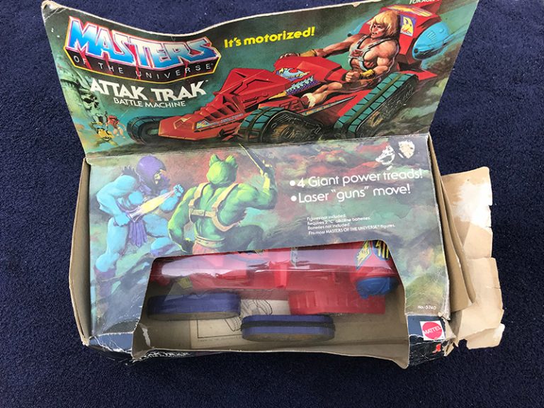 Vintage Masters Of The Universe He Man Action Figure Attak
