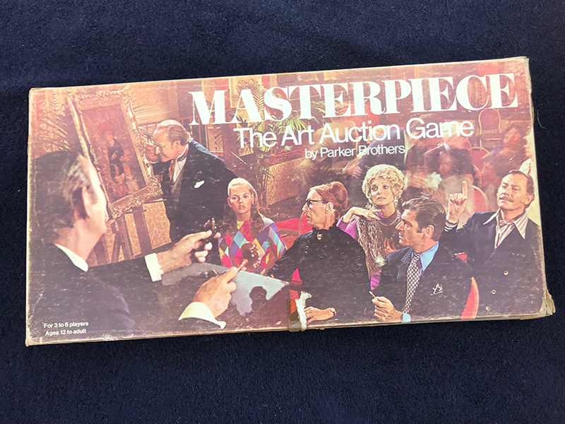 replacement pieces Board Game Parts: MASTERPIECE 1970 Parker Brothers 