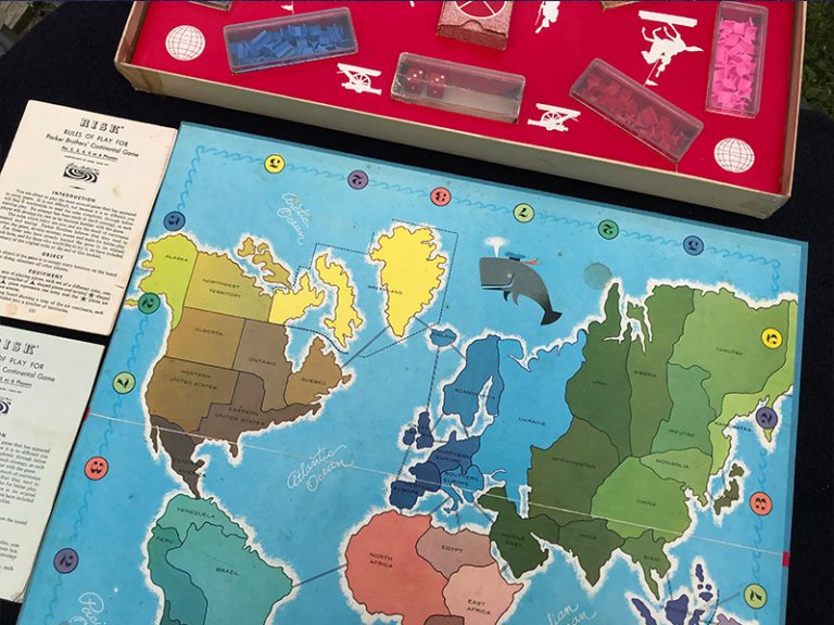 Vintage 1959 Risk Board Game Complete Goedenoldies