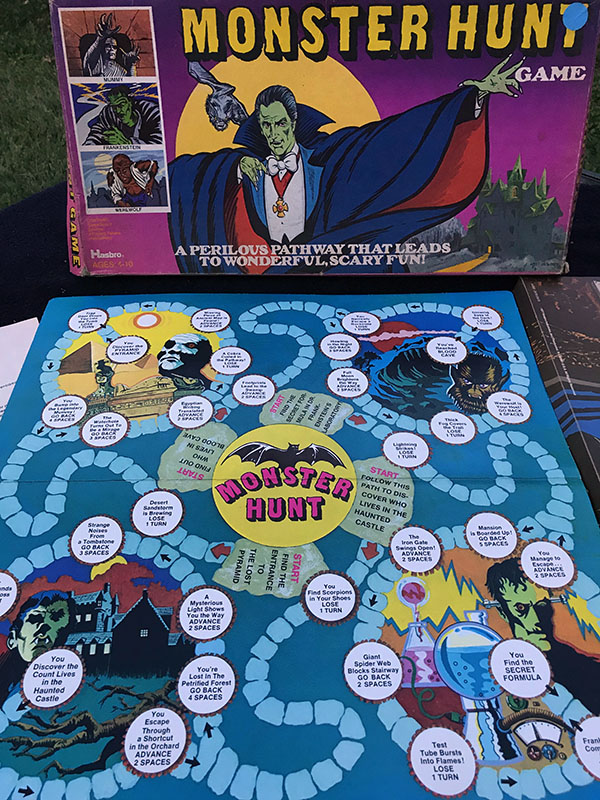 Vintage Hasbro Monster Hunt board game – goedenoldies