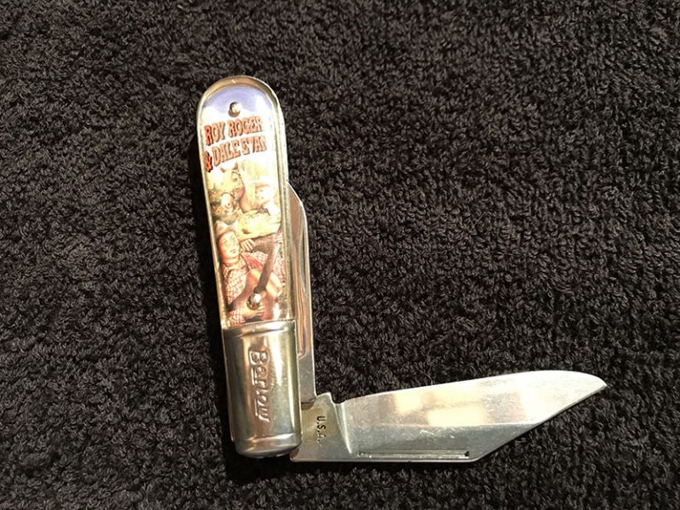 Hopalong Cassidy Hoppy Rides Again Barlow Novelty Folding Knife ...